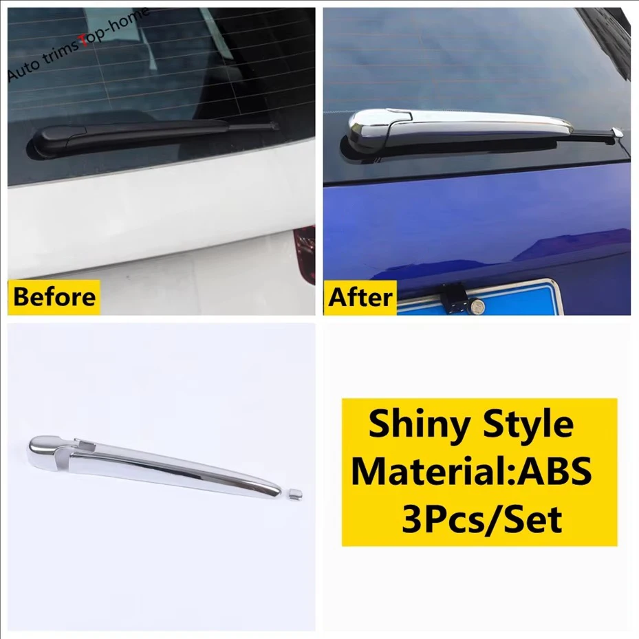 ABS Chrome Rear Trunk Window Rain Wiper Cover Trim Car Accessories For Mercedes Benz B GLB GLA Class W247 X247 H247 2020 - 2024