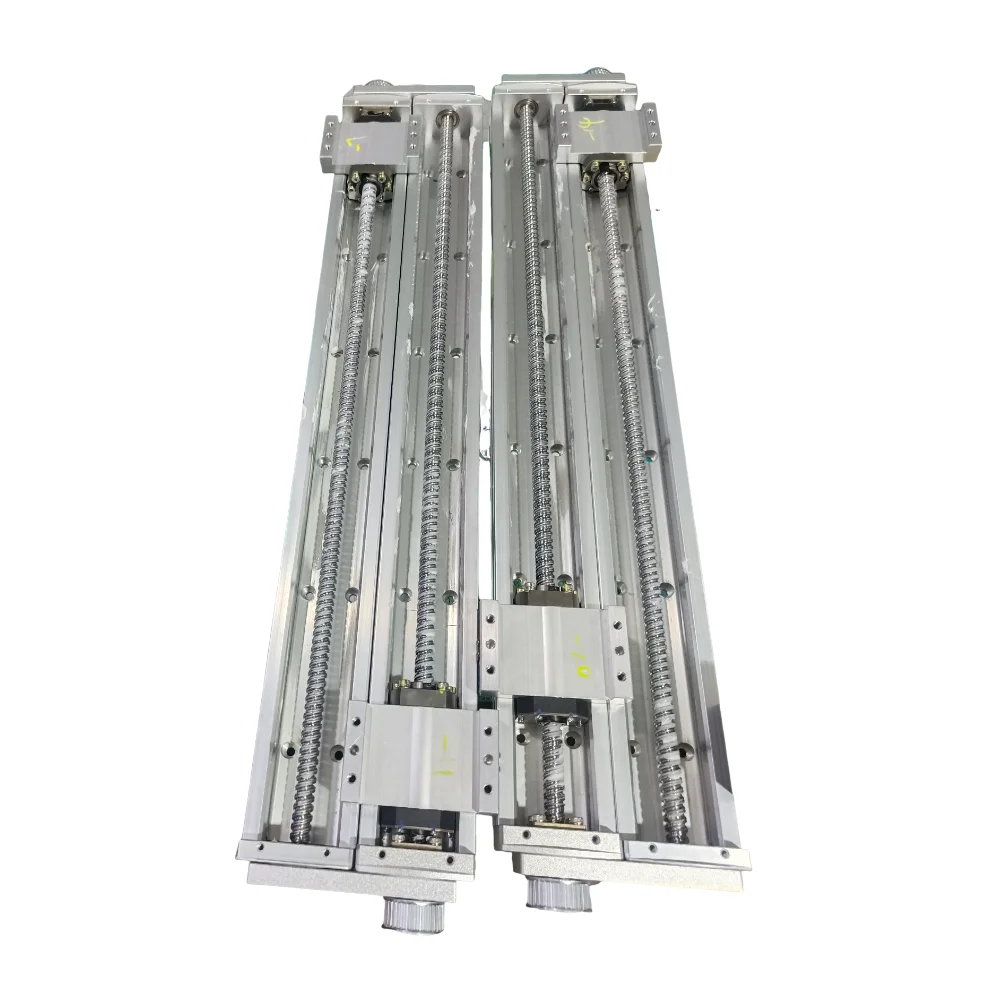 High Speed Customize Long Stroke Heavy Load 110kg Ball Screw Drive Motor & Bearing C7 Precision Linear Motion Guide Slide Table