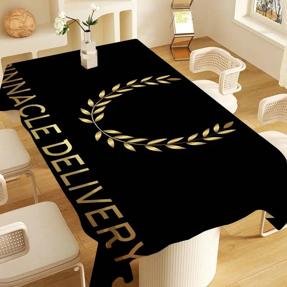 فريد بيري مفارش المائدة المنزلية لتزيين الطعام وإكسسوارات الطاولة المستطيلة قماش مقاوم للماء مضاد للبقع #3