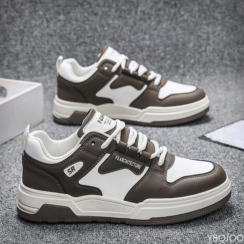 Casual comfortable thick soled shoes lightweight men's breathable non slip flats fashionable versatile spring new men's shoes