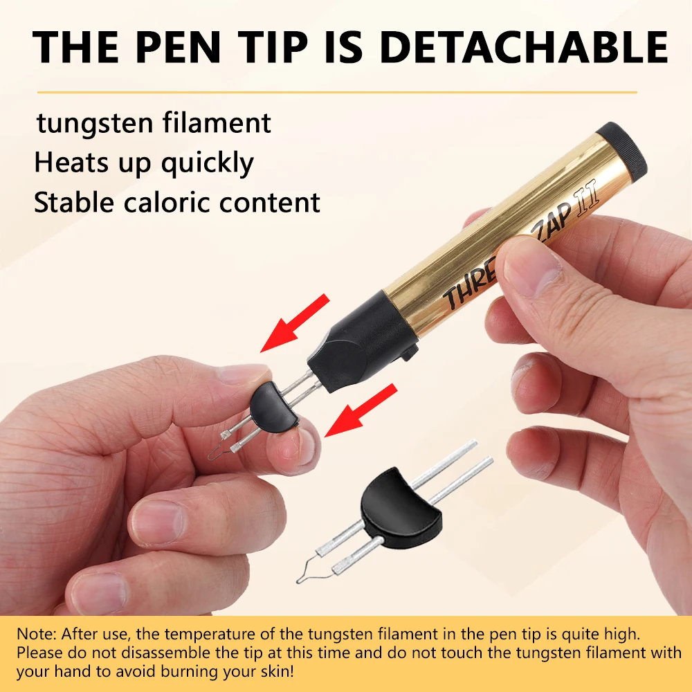 موضوع جديد زاب لحام الشمع الذيل حرق القلم ذوبان تلوين خياطة سلك موضوع كسر خط اليدوية الجلود اليد الخياطة