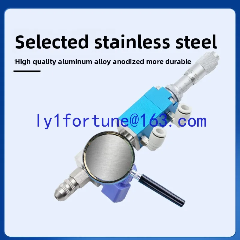 AF-21 Precision Thimble Dispensing Valve Micrometer Spray Glue Gun Glue Machine Needle Dispensing Machine Accessories UV Glue