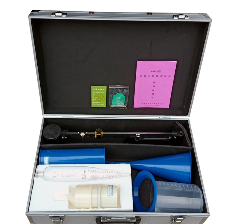 Kit de conteúdo de areia testador de lama