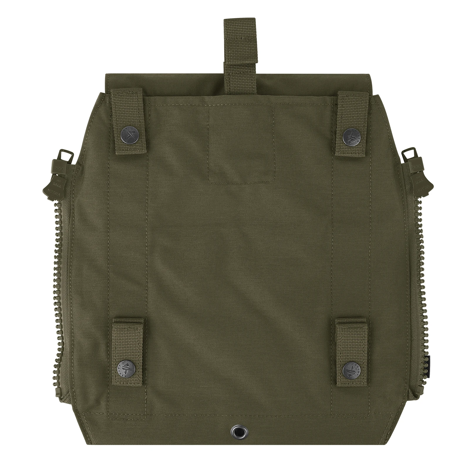 KRYDEX Tactical Zip-On Panel Bag for Plate Carrier Hunting Backpack Vest Accessory Pouch Compatible with CPC AVS JPC2.0
