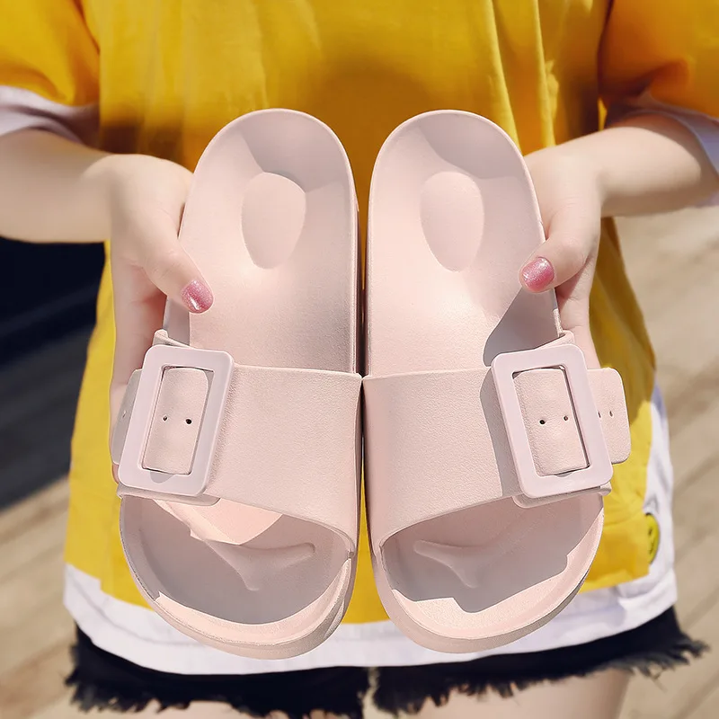 EVA Slippers Women\'s New Fashion Slippers Outside Flat with Casual Home Slipper Soft Sole Comfortable Sandals Women Ladies Shoes