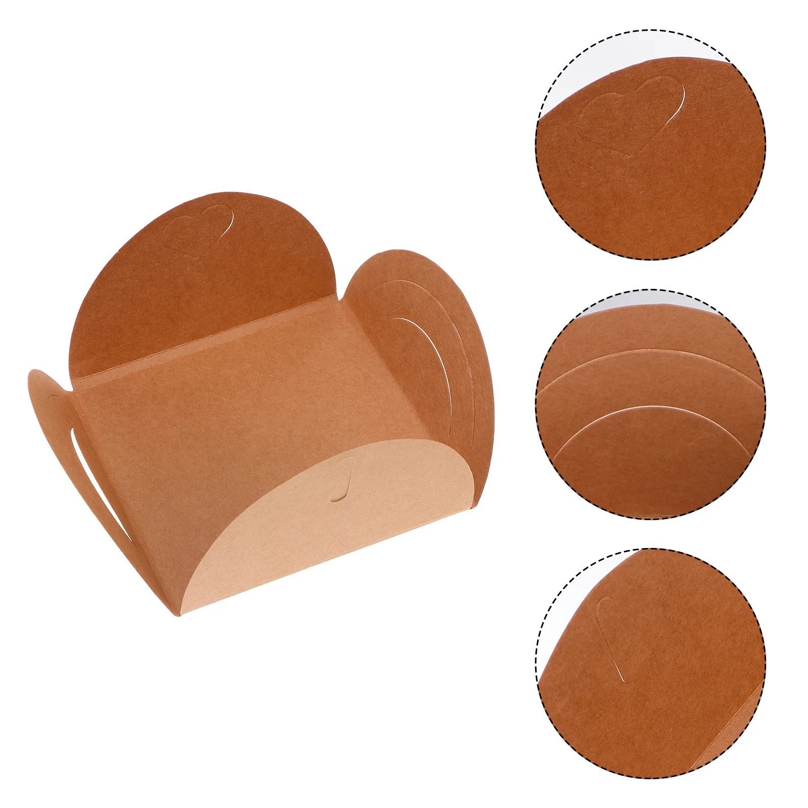 

20Pcs Kraft Paper Cd Storage Bag Multi-Disc Paper Envelope Simple Durable Environmentally Safe Cd Packing Pouch