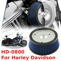 For Harley Davidson Road King FLHRC FLHRCI FLHRS FLHRSE3 Screamin' Eagle FLHRSI FLHTCI 12V Motorcycle Air Filter Intake Cleaner