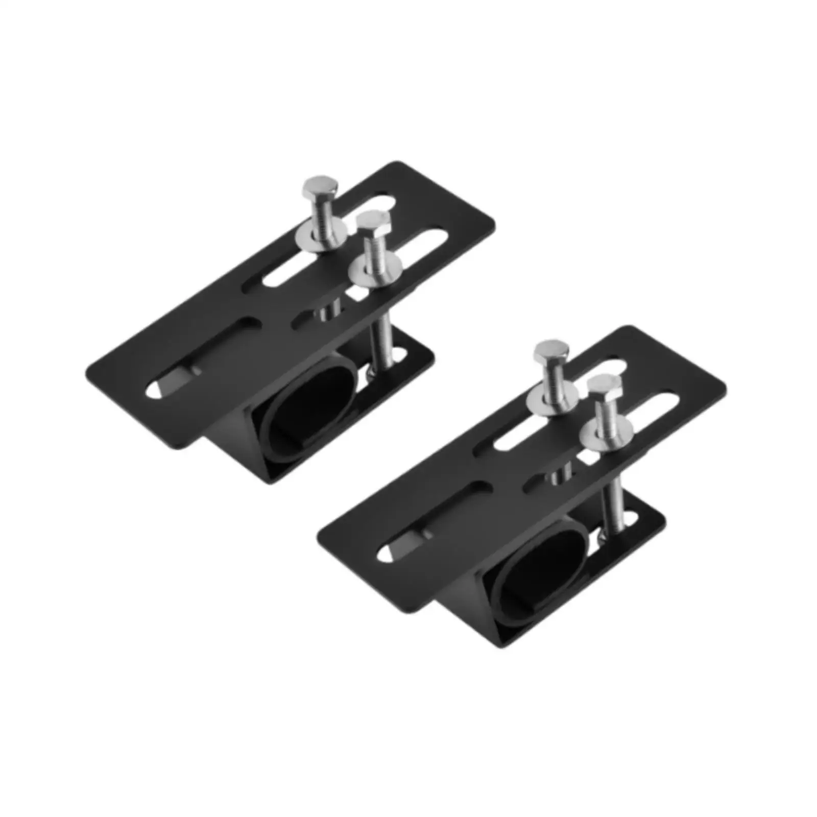 2Pcs Car Roof Rack Light Bracket Nonslip Vehicle Accessory Professional Replacing Repair Part Sturdy High Performance Adjustable