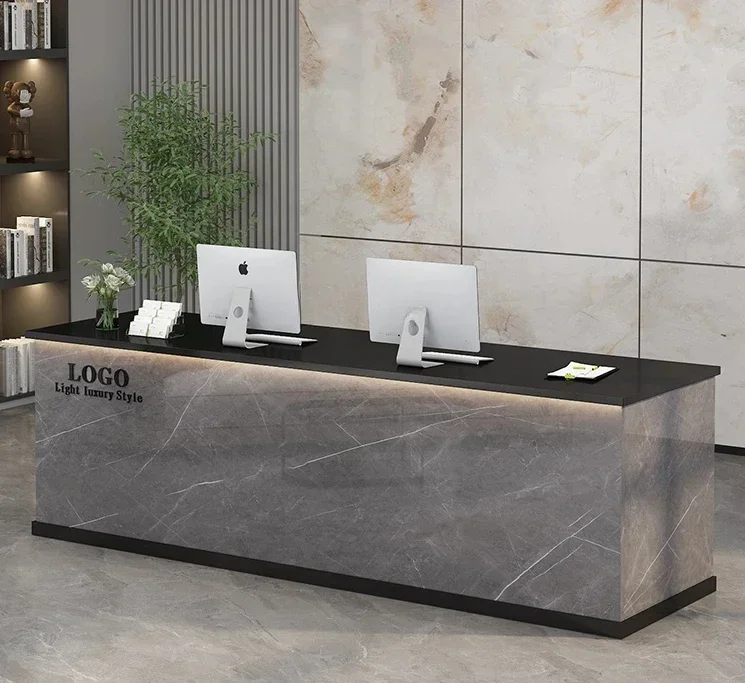 

Cashier Simple Modern Company Front Desk Beauty Shop Clothing Store Small Counter Paint Bar