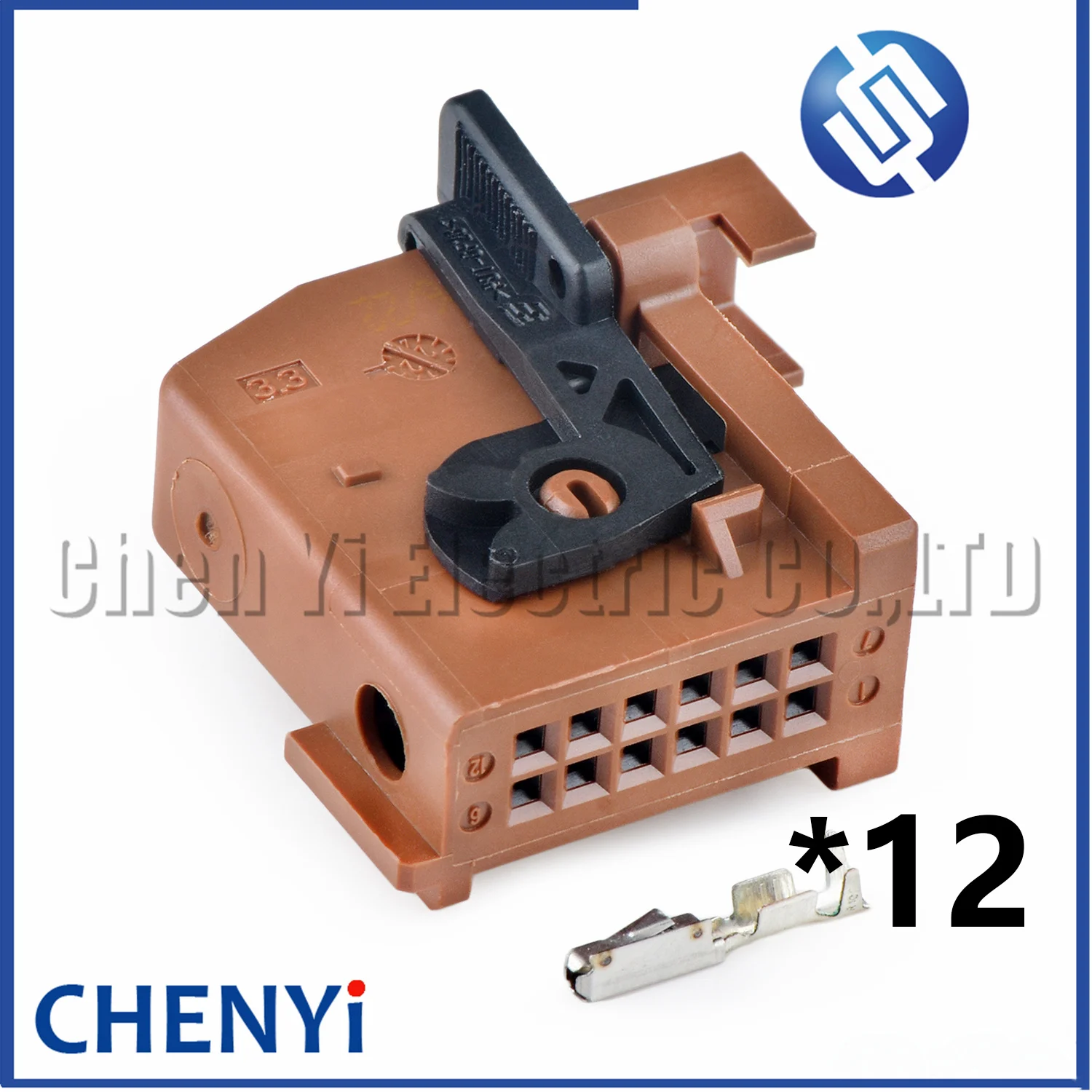 12 Pin Auto connector Car display screen amplifier harness plug 1379096-1 1379095-1 1379219-1 For Peugeot Citroen