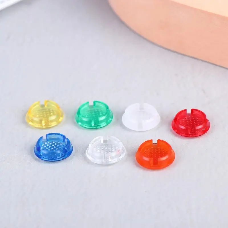 7 Colors High-Quality 10Pcs LC11-5 LED Light Guide Covers 11mm for Versatile Lighting Solutions DIY Lighting Accessories