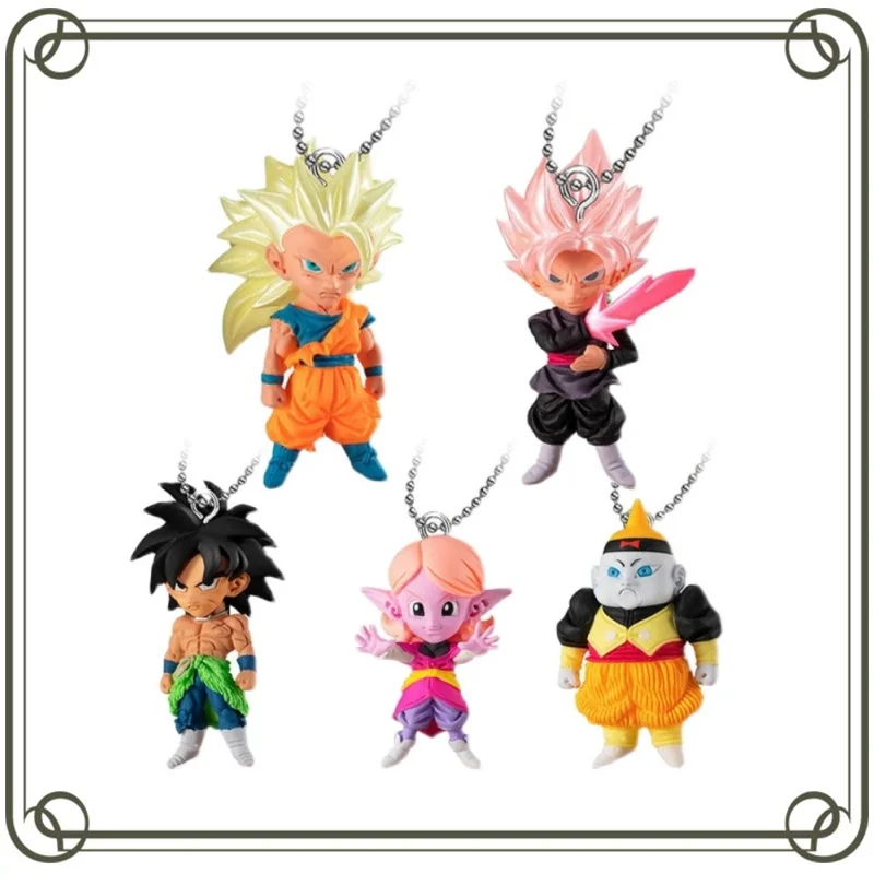 Bandai Gashapon Anime Dragon Ball Super Son Goku UDM BURST 31 32 37 38 39 40 09 Character Keychain Action Figures Model Kid Toy