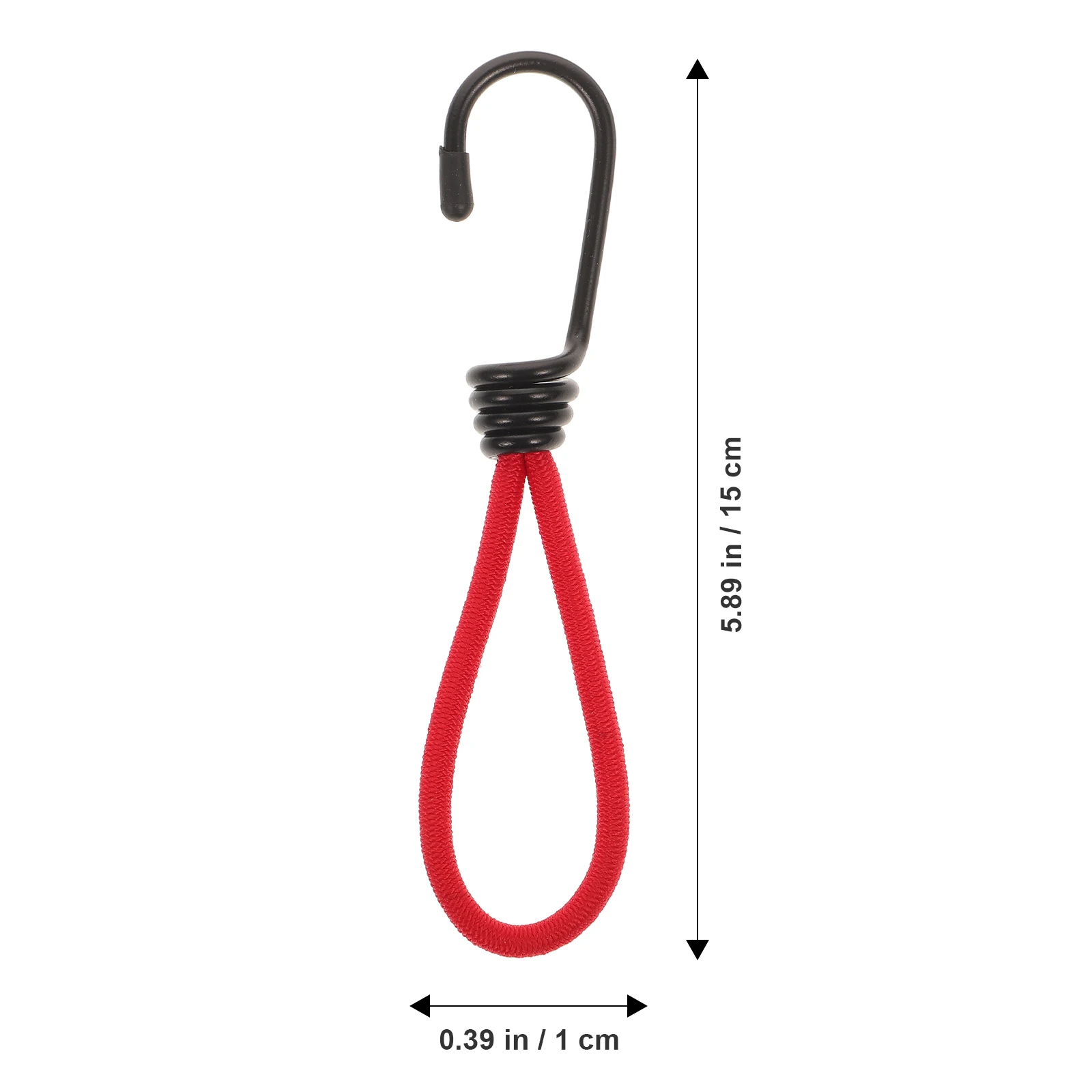 

6 Pcs Elastic Rope Durable Strong Camping Accessories Load-bearing Camping Kayaking Biking Hunting Accessories Fixing Buckle