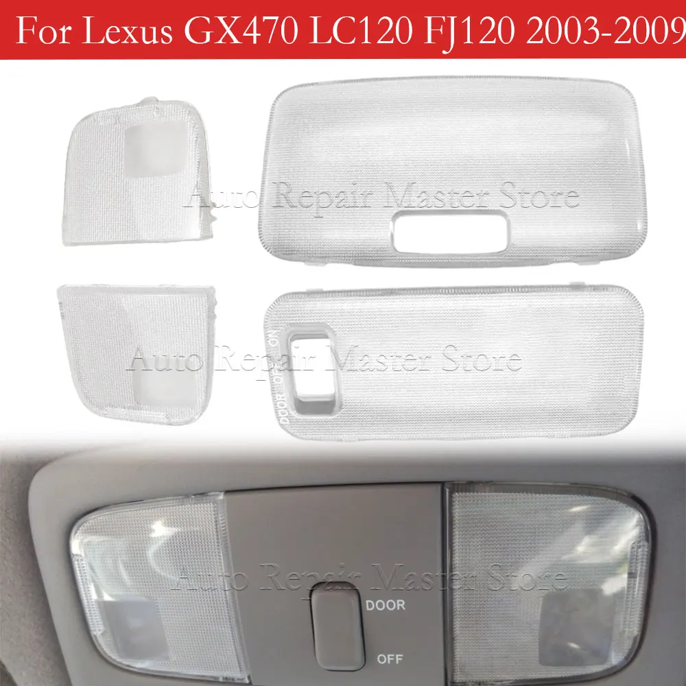 For Toyota Land Cruiser Prado 2003-2009 For Lexus GX470 2003-2009 Dome Map Light Lens Reading Lamp Cover Cap Housing