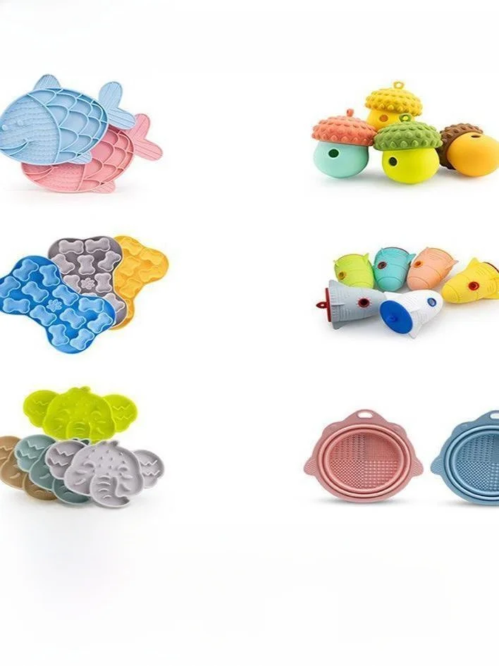 

Большие игрушки для собак: силиконовые, устойчивые к жеванию, для кормления и стимуляции, головоломка-поиск с едой для бордер-колли