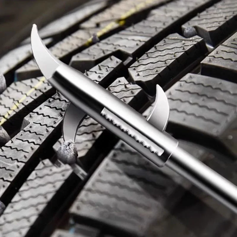 

New Car Tire Cleaning Hook Stone Tire Gap Buckle Stone Hook Car Tire Buckle Cleaning Tire Pick Stone Tools Tire Repair Tools