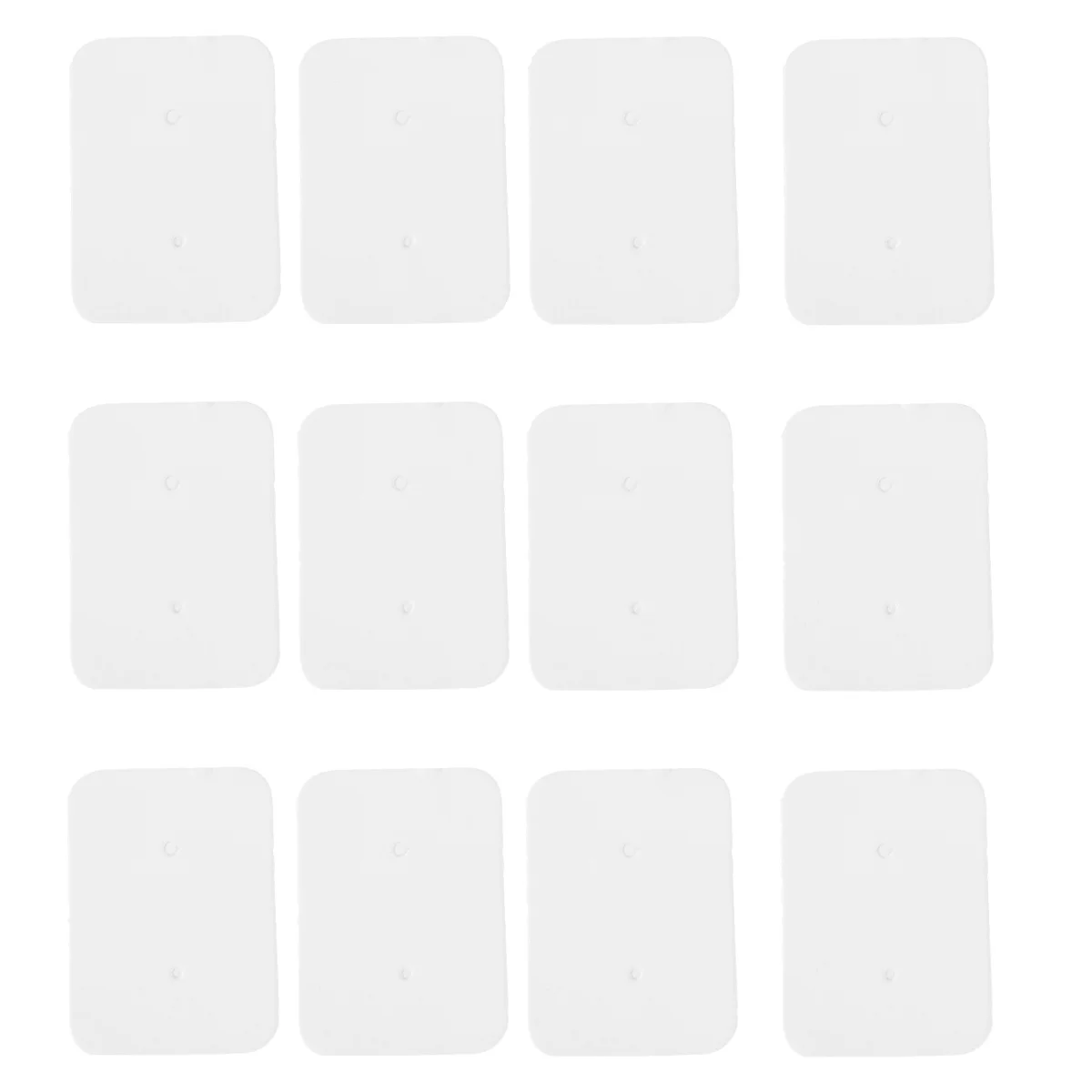 

100Pcs Blank Earring Cards Solid Paper Earring Holder for Fashion Jewelry Display Pre-Cut Holes for Easy Hanging and Organizing