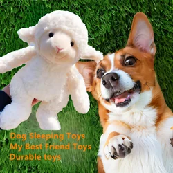 Lovely plush lamb toys for pet plush animal sheep toys for dogs playing for S M L dogs