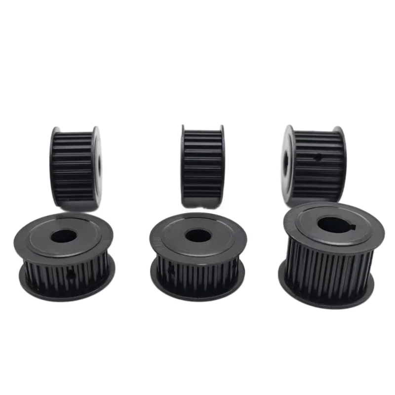 HTD 8M Timing Pulley AF Type 20T 22T 24Teeth Synchronous Wheel for Belt Width 25/30/40mm Bore 10-28mm Timing Belt Pulley