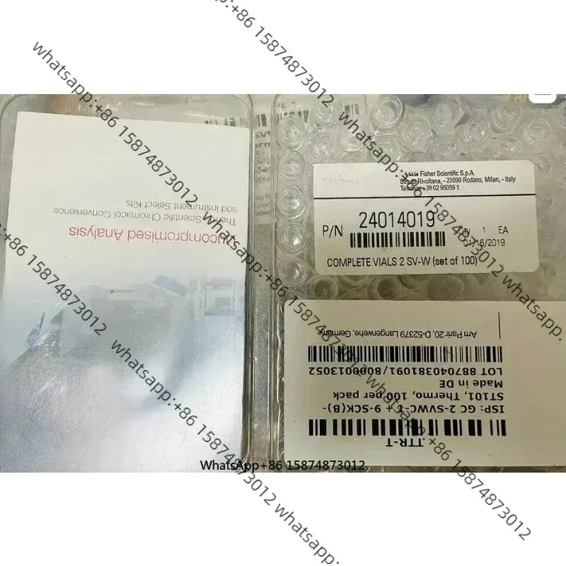 Para Ther mo 24014019 Botella de muestra de 2 ML G As-Liquid Universal Ther mo Agi lentShimazu, aguas todos disponibles 100/paquete