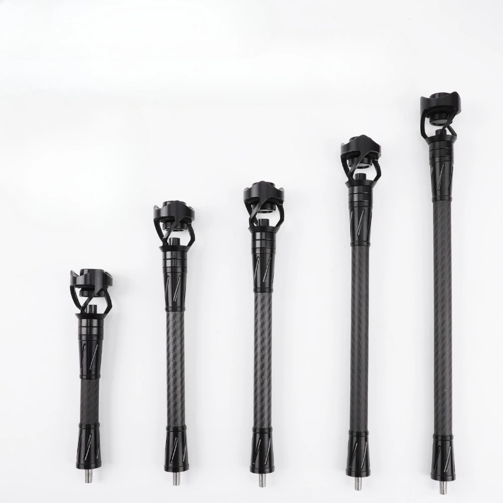 ACCMOS Shock Absorber 6/8/10/12/15 Carbon Fiber Composite Pulley Shock Absorber Balance Bar Bow and Arrow Accessories