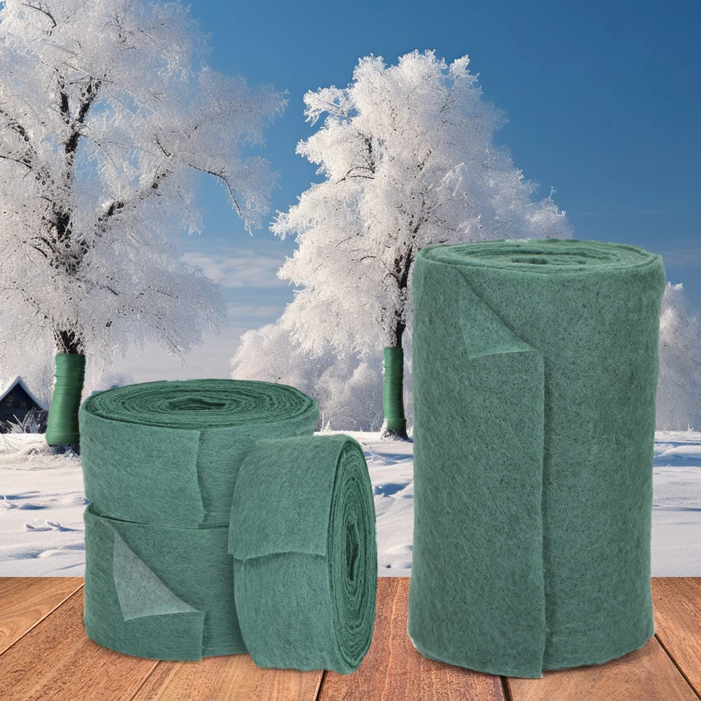 

Winter-Proof Tree Protector Wraps for Green Tree Trunk Trunk Guard Shrub Plants Antifreeze Bandage for Warm Keeping Moisturizing