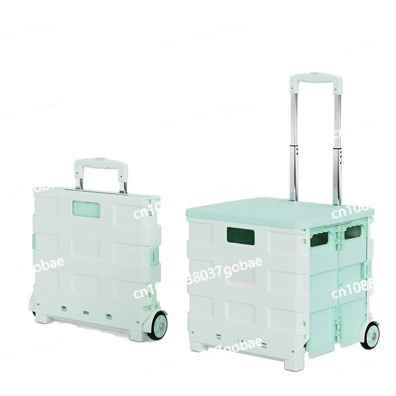 

trolley lightweight folding trolley cart rack mobile camping portable