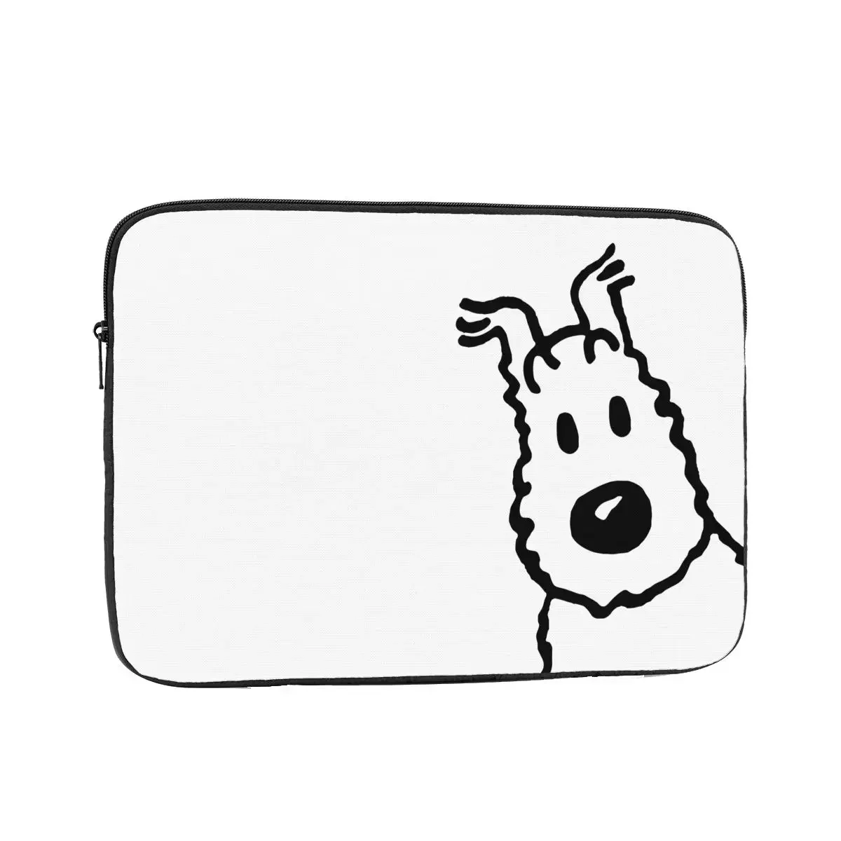 

Laptop Liner Sleeve The Adventures of Tintin 10 12 13 15 17 Inch Notebook Bag Case Snowy Tintin Merchandise Shockproof Case