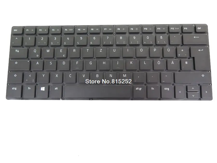 

Laptop Keyboard For RAZER Blade 12210328-00 2B-BAM08B210 NBLAM German GR Black Without Frame