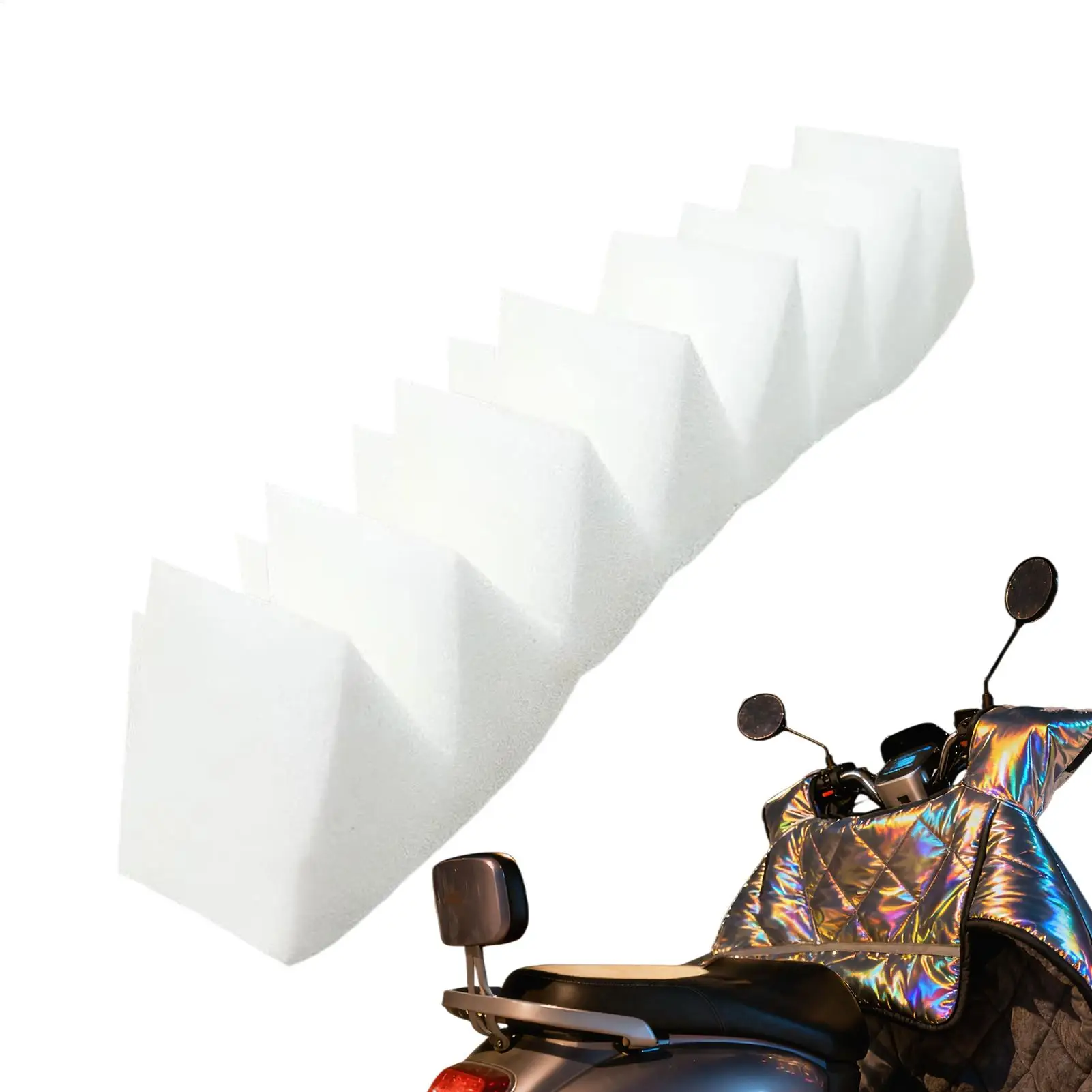 

Motorcycle Handlebar Gloves Windproof Cotton Foam 360 Degree Coverage Motorcycle Winter Gloves For Riding Outdoor Biker Men