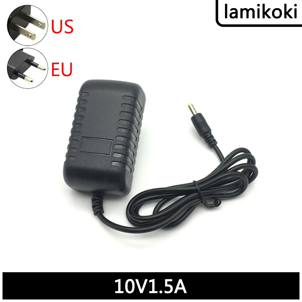 10V 1500ma Small TV Charger 10V 1.5A Mobile DVD EVD Power Adapter Power Cord 4.0MM