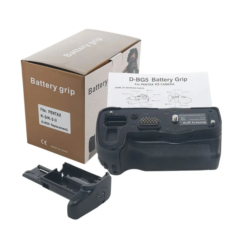 D-BG5 Battery Grip for Pentax K-3 K3 K-3 II DSLR Cameras