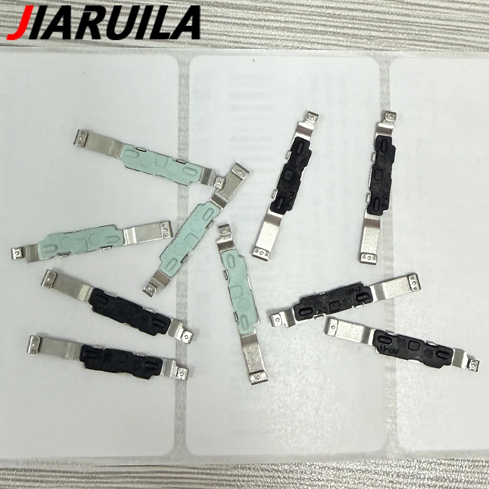 1-20pcs For Samsung A12 A13 A04S M12 M12S M13 M14 Power Button Side Key Bracket With Iron Hook Support Fixed On Key Clip