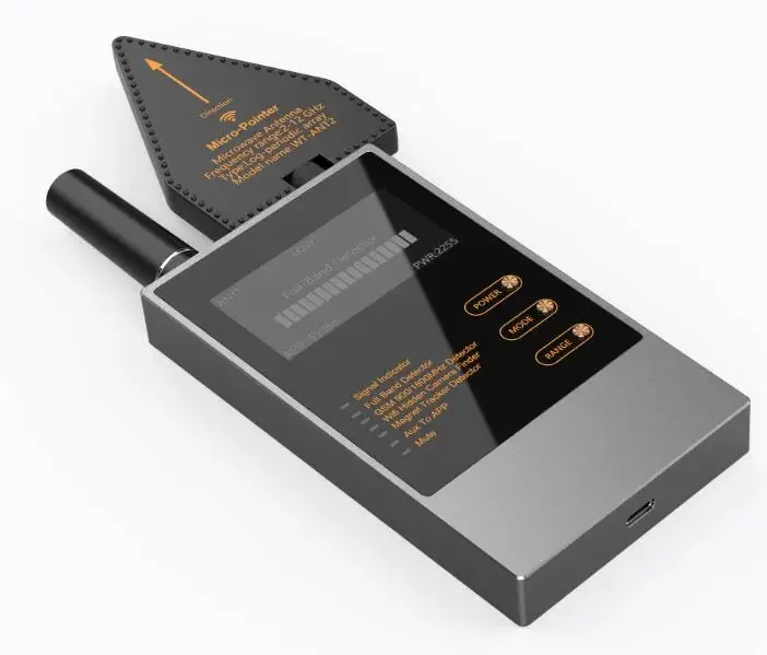 Aparatos antiespía, Detector de cámara GPS de Audio inalámbrico, buscador de insectos, Detector de señal RF, rastreador GPS de coche, Detector magnético fuerte