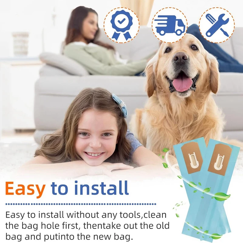 9 pacotes de peças sobressalentes de reposição a vácuo pk80009, acessórios, sacos de limpeza para orck xl xl2000 xl8000 xl9000 e séries comerciais