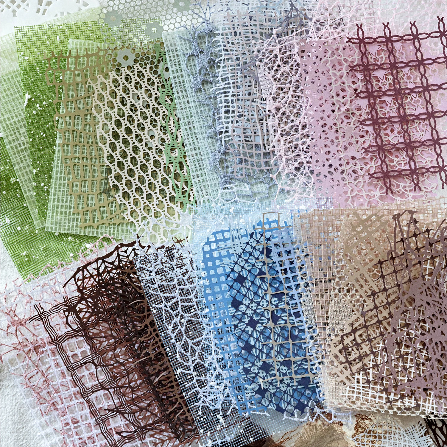 23 sheet Vintage Mixed Materials Materials paper Sticker Set Scrapbook DIY Photo Album Collage Journal Creative Art paper view 2
