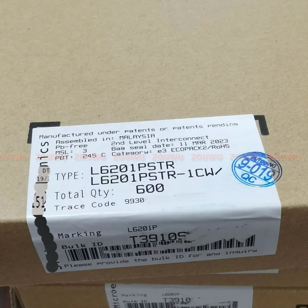 

5PCS~50PCS/LOT L6201PSTR L6201P SOP-20 Promise 100% original authentic