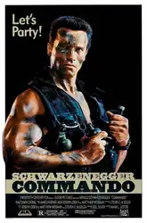 Hot Rare  movie Arnold Schwarzenegger Commando 1985 Art SILK POSTER Wall Art Home Decorative painting