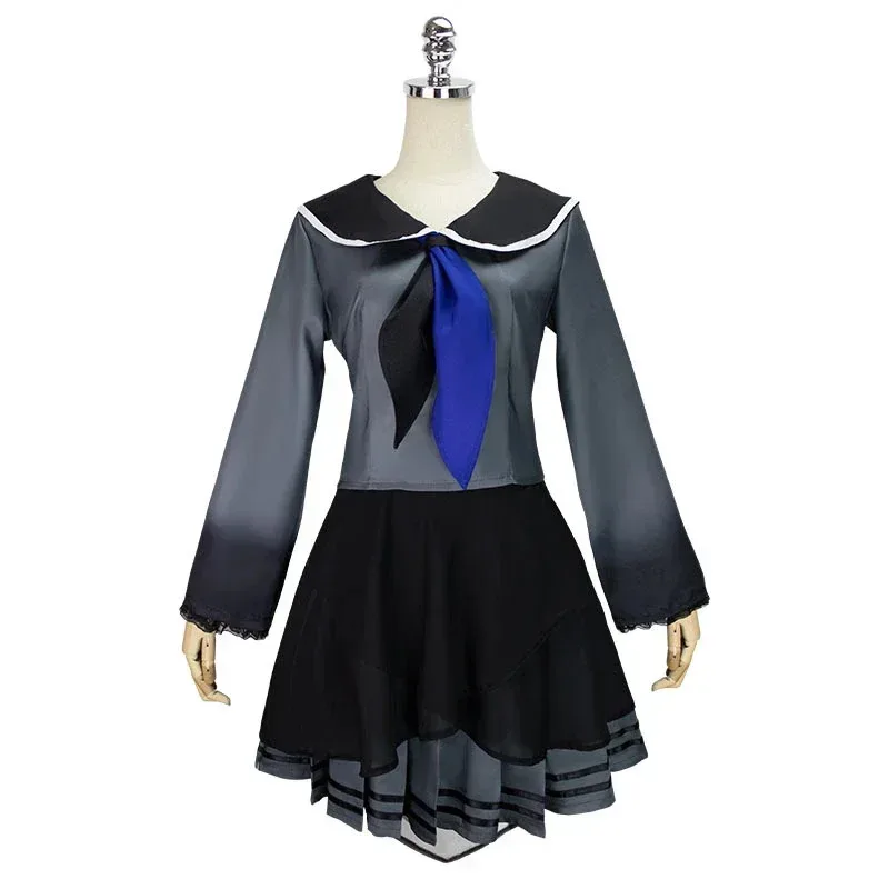 Project Sekai Game Asahina Mafuyu Anime Cosplay Costume Uniform Wig Full Set for Women Girls Halloween Carnival Party Role Play
