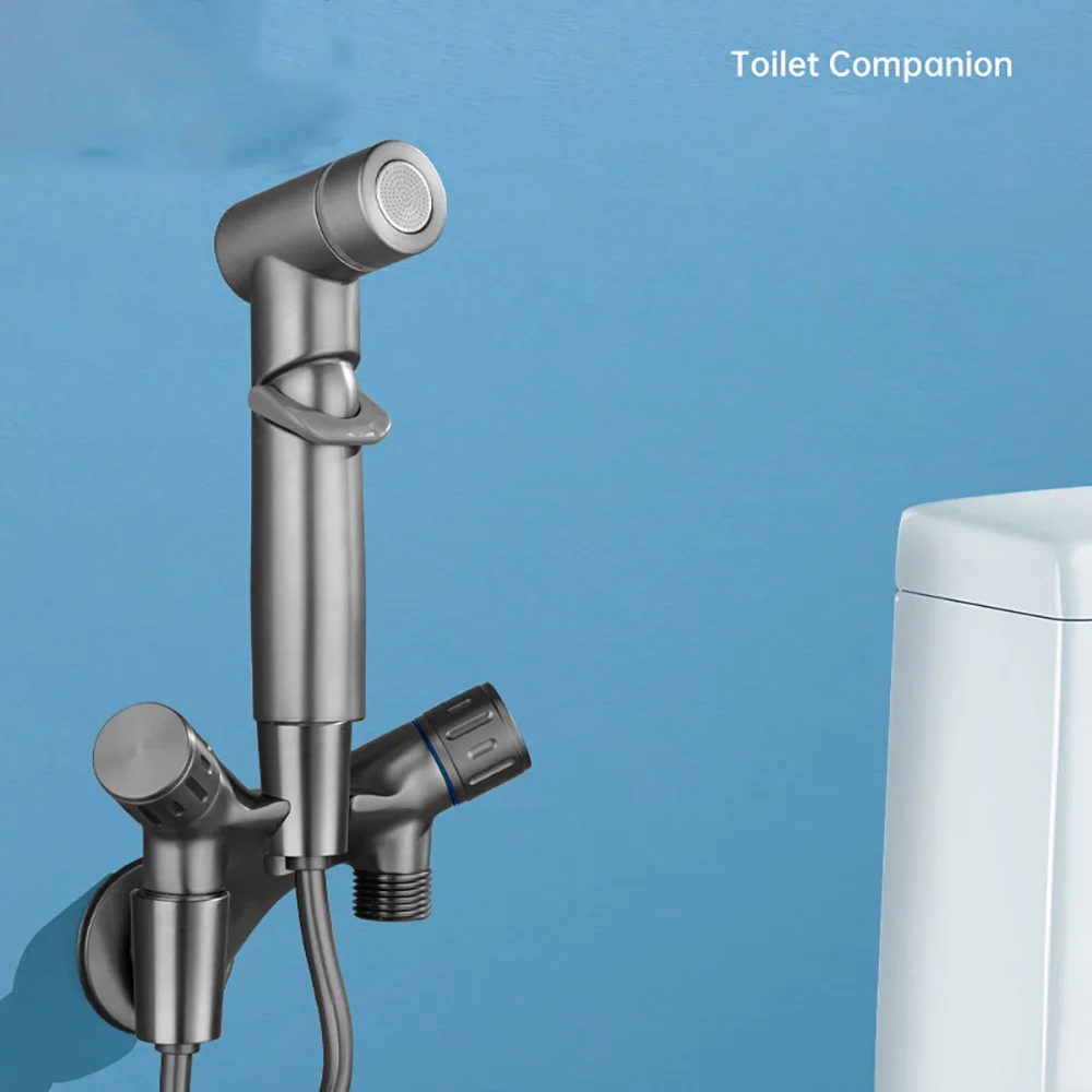 Tianview Bathroom Lady Washer Bidet Brass Faucet Toilet Companion Spray Gun Set Balcony Bathroom Washing Machine Spray Gun
