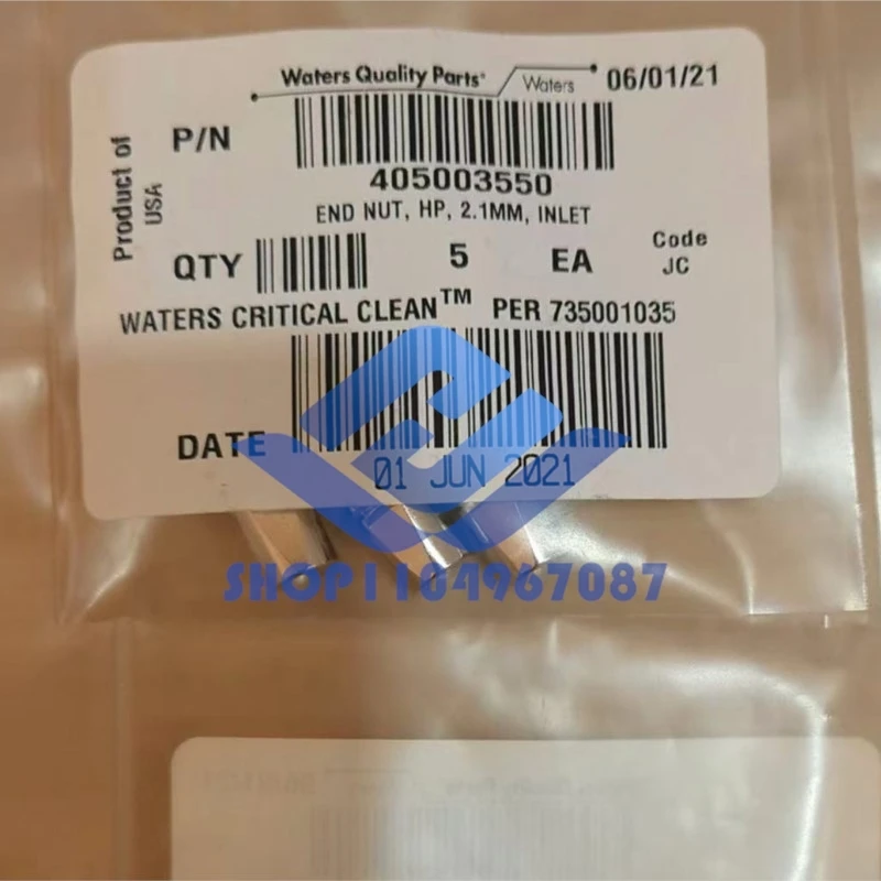 405003550 For Waters liquid chromatographic column connector 5/pk