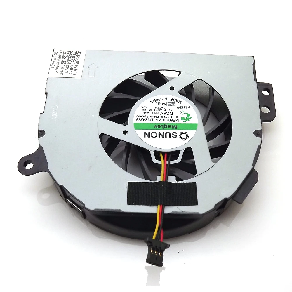 ファン-cpu冷却ファン,MF60100V1-Q032-G99,dell 14r,n4110,m411r,n4410,vro 3450,v3450,hfm9,CN-0HFMH9,送料無料
