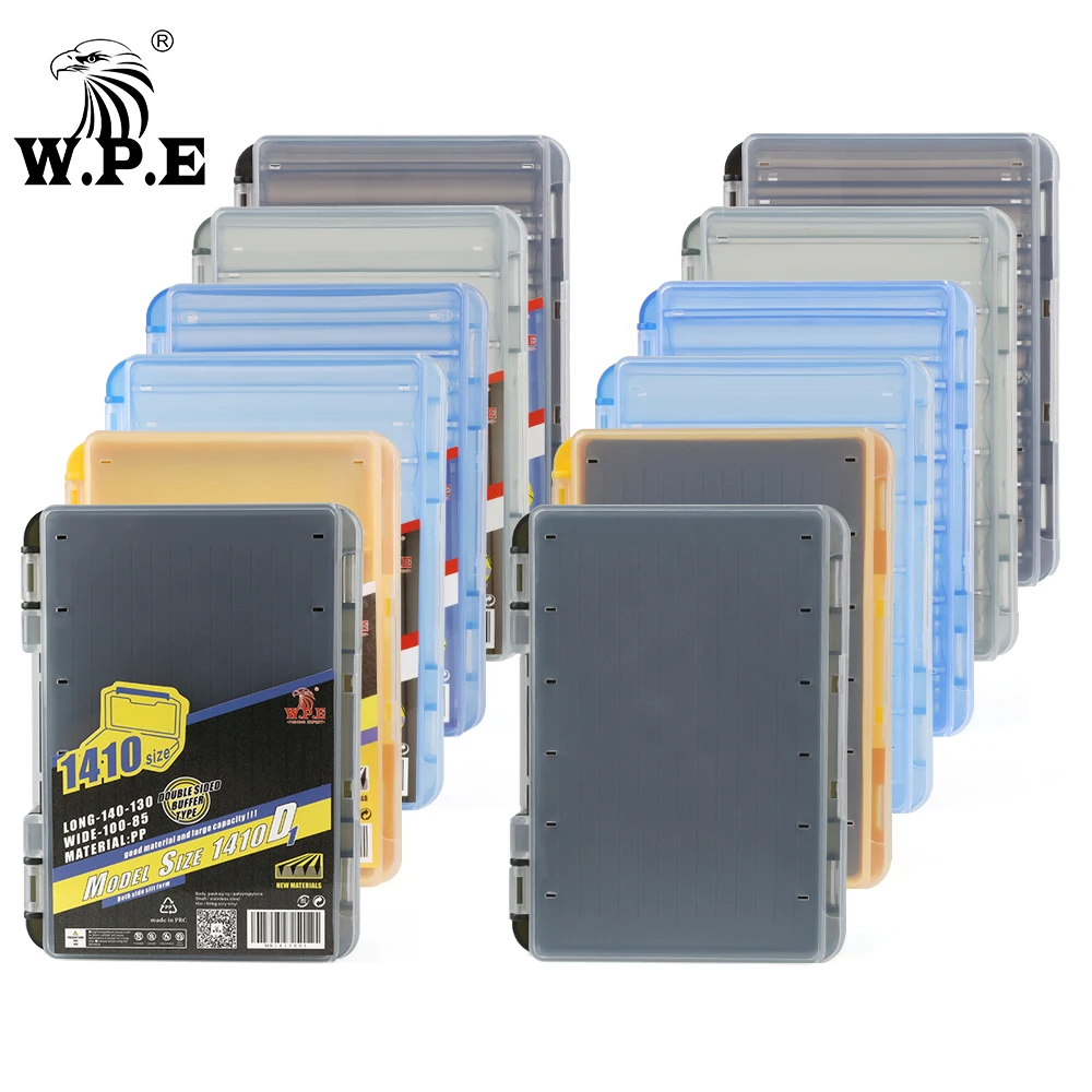 W.P.E Caja de Señuelos para Pesca Doble Cara Lubina y Swimbaits - imagen 4