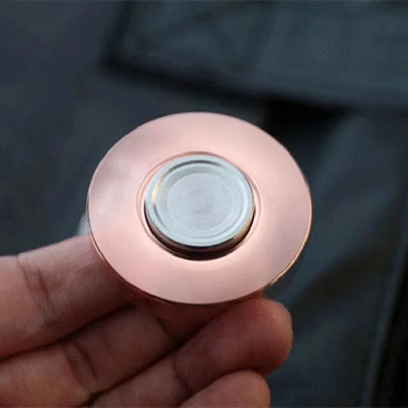 Pocket Stainless Steel Fidget Spinner EDC Decompression Toys ADHD Anxiety Stress Relief Gifts Juguetes Antiestrés Para Adulltos