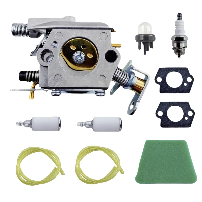 

Carburetor Kit for Poulan Chainsaw Parts 1900 2055 2150 2175 2350 2375 2450 2550 262 Wild Thing Chainsaw Replaces 545081885
