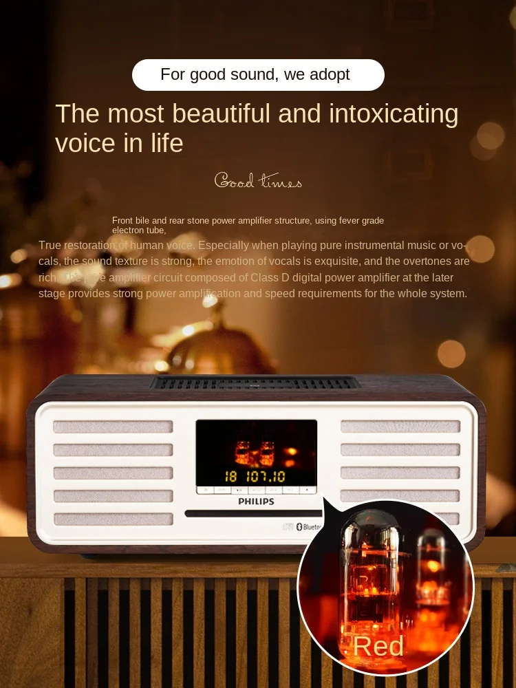 Audio Home Retro Pure CD Player Player