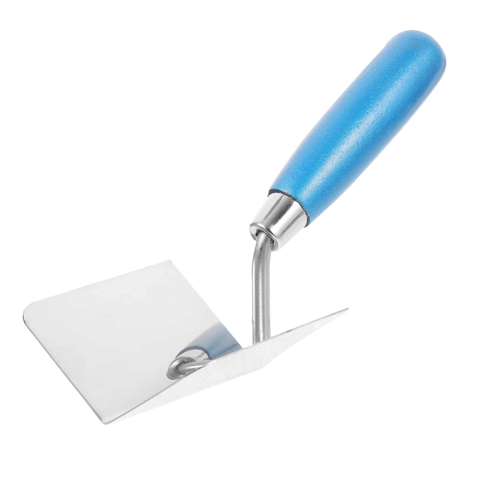 Stainless Steel Trowel Corner Scraper Tool Puttying Decorative Tray Ergonomic Plaster Drywall