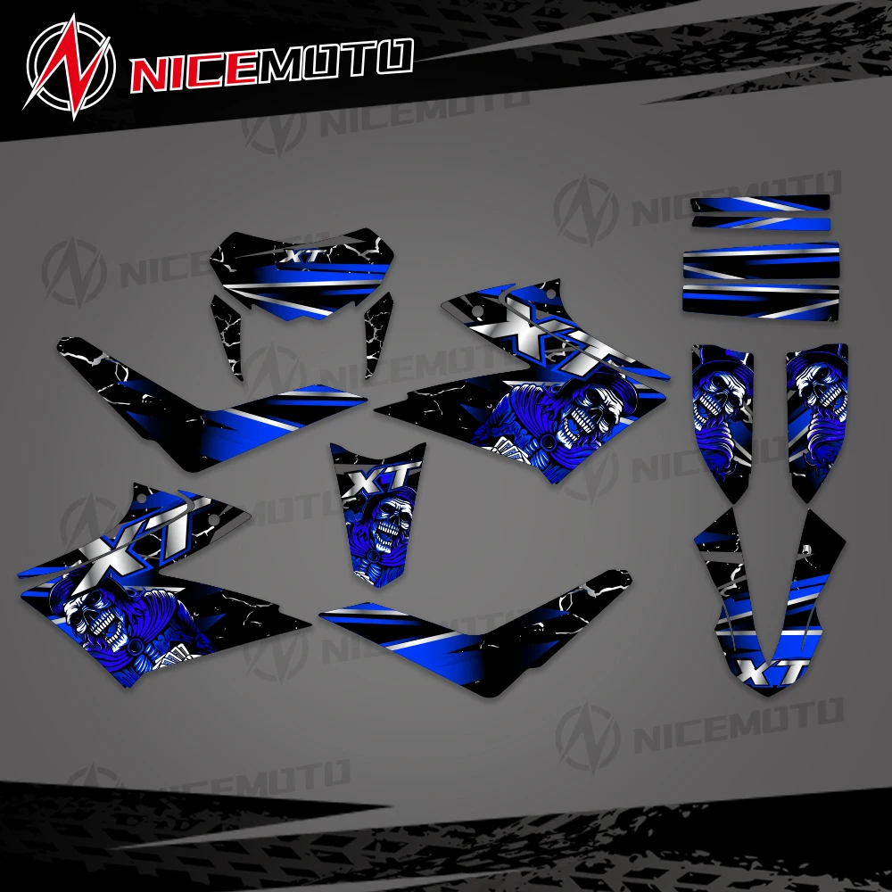 

For Yamaha XT660X XT 660 X 2008 2009 2010 2011 2012 2013 2014 2015 Graphic Decal Sticker Kit
