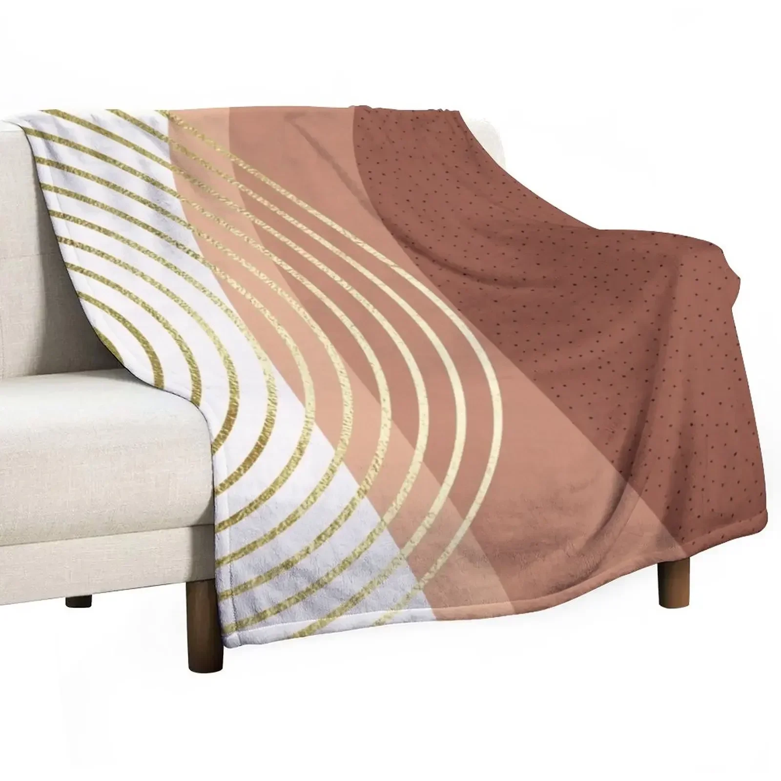 Boho Mid Century Throw Blanket Picnic Beautifuls Blankets