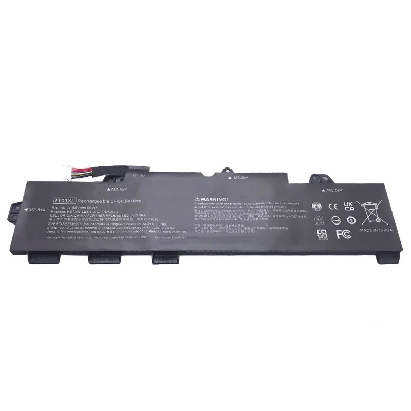 WHOLESALE  New TT03XL Laptop Battery for HP EliteBook 755 850 G5 G6 ZBook 15u HSTNN-DB8K HSTNN-LB8H 932824-141/2C1 933322-855